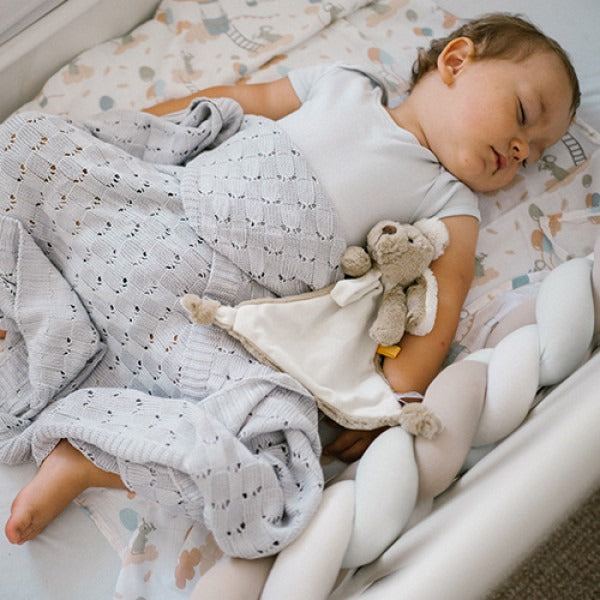 Comforting Cloth with Dog Willy Pacifier Clip